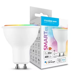   Modee LED Smart (Tuya Wi-Fi) GU10 (spot) 4,7W 110° RGB (400 lumen)