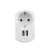 Technik Professional Elosztó Fali 1 utas + 2xUSB 16A