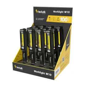   Technik Elemlámpa W10 (3xAAA/nem tartozék) COB (100 lumen) 12db/display