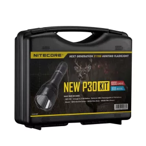   Nitecore Vadászlámpa Szett NEW P30 (1x21700) CREE XP-L HI V3 (1000 lumen) Econom