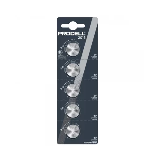 Duracell PROCELL Gombelem Lithium CR2016 (3V) B5