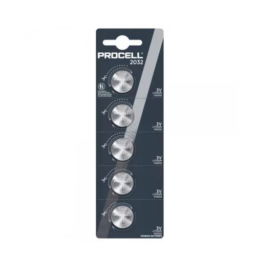 Duracell PROCELL Gombelem Lithium CR2032 (3V) B5