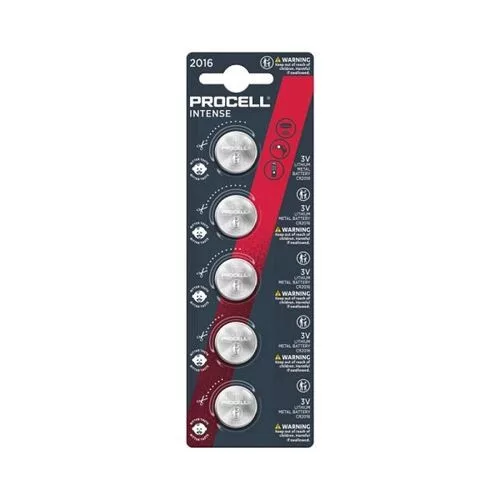 Duracell PROCELL Intense Gombelem Lithium CR2016 (3V) B5