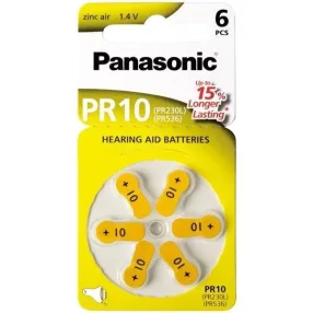 Panasonic Hallókészülék Elem PR10 B6