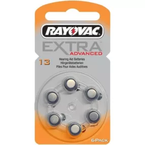 Rayovac Extra Hallókészülék Elem 13 B6