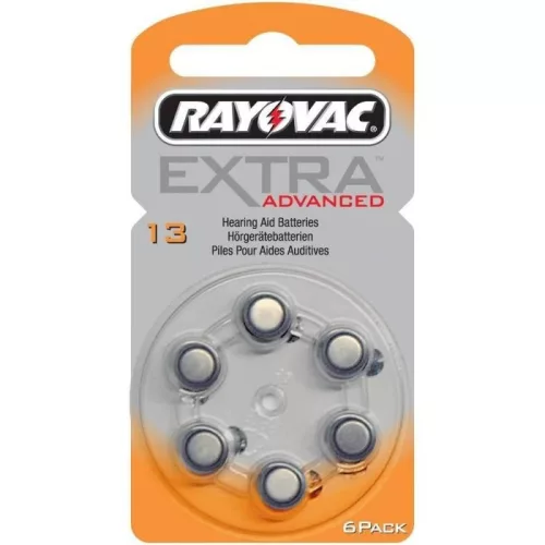 Rayovac Extra Hallókészülék Elem 13 B6