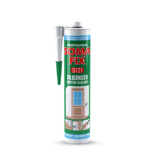 SomaFix Professional S121 szilikonizált akril tömítő