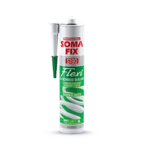   SomaFix Professional S190 rugalmas szilikonizált tömítő - FLEXI