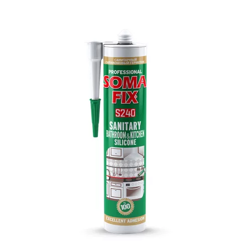 SomaFix Professional S240 szaniter szilikon színtelen