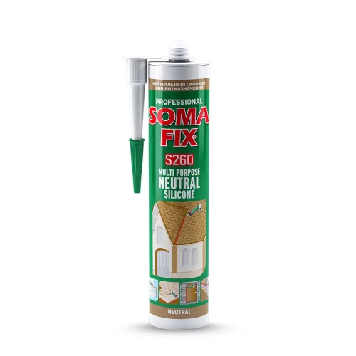 SomaFix Professional S261 neutrális szilikon fehér