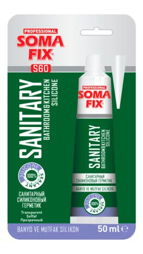 SomaFix Professional S60 szaniter szilikon színtelen