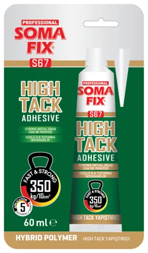 SomaFix Professional S67 hibrid erős kötésű ragasztó - HIGH TACK