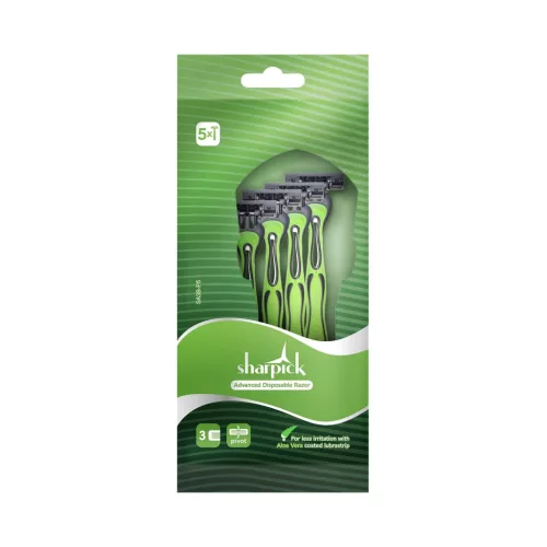 Sharpick Advanced Borotva Eldobható 3 pengés + Aloe Vera P5