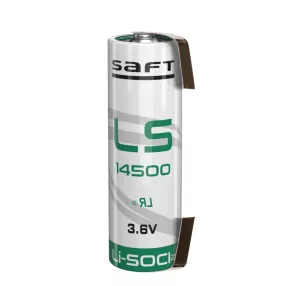Saft Lithium Ceruza Elem LS14500 AA 3.6V 250mA + U forrfül