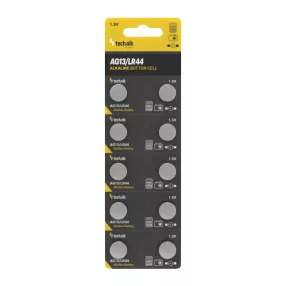   Technik Platinum Gombelem Alkáli AG13 / LR44 / A76 / 357 (1,5V) B10