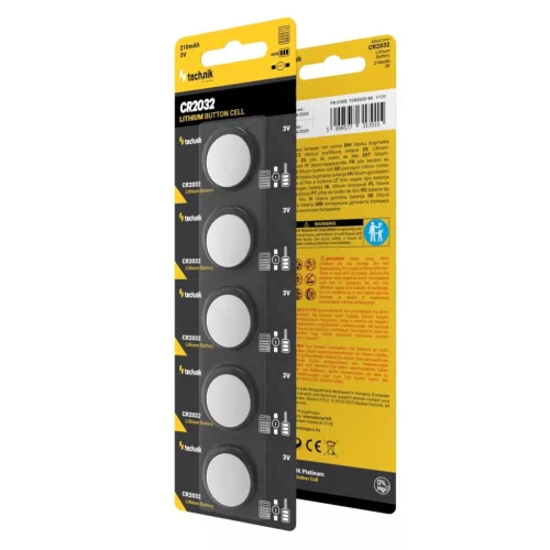 Technik Platinum Gombelem Lithium CR2032 (3V) B5