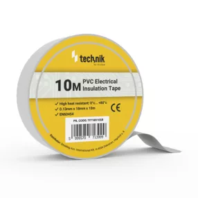 Technik - Szigetelőszalag 0,13mm x 18mm x 10m Ezüst