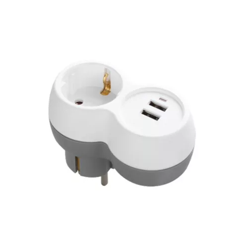 Technik Professional WG Elosztó Fali 1 utas + 2 USB-A 16A