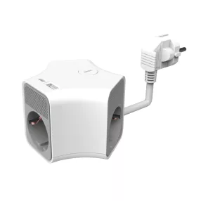   Technik Professional WG Elosztó Kocka 3 utas 1,4m kábel + USB-A + USB-C 16A