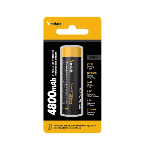Technik Akkumulátor 18650 TR1834 3400mAh 3,7V B1