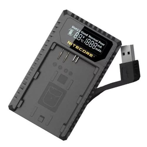 Nitecore Kellék Akkumulátor Töltő Canon Kamerához UCN1