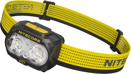 Nitecore Fejlámpa UT27 (akkumulátoros) 2x MCT UHE LED (800 lumen) Fekete