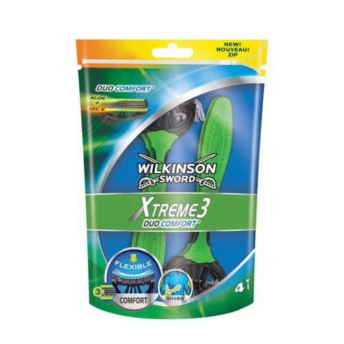 Wilkinson Xtreme 3 Duo Comfort 4 db-os eldobható borotva