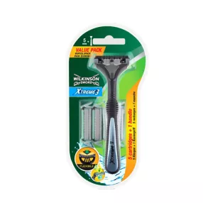   Wilkinson Xtreme3 Hybrid Férfi Borotva Készülék + 5 betét