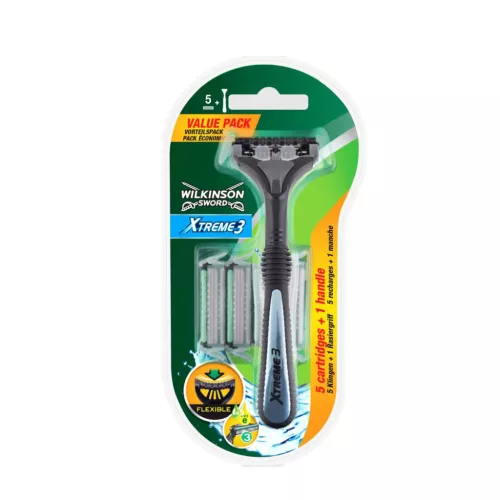 Wilkinson Xtreme3 Hybrid Férfi Borotva Készülék + 5 betét