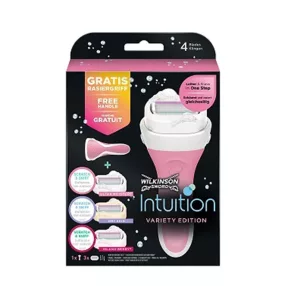 Wilkinson Intuition Borotva Készülék + 3 betét Női
