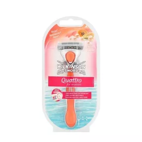   Wilkinson Quattro Sensitive borotva készülék + 1 betét Női